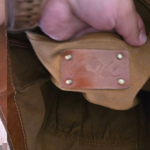 Patricia Nash Benvenuto Vintage Distressed Leather Large Tote - Picture 10 of 11